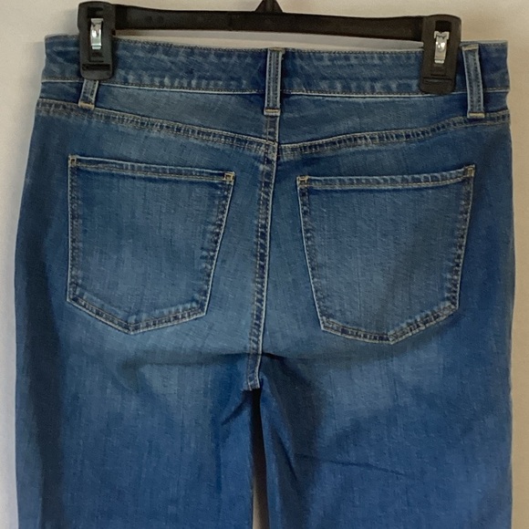 Talbots Flawless Straight Crop Blue Women's Jeans Size 2 - Picture 6 of 9